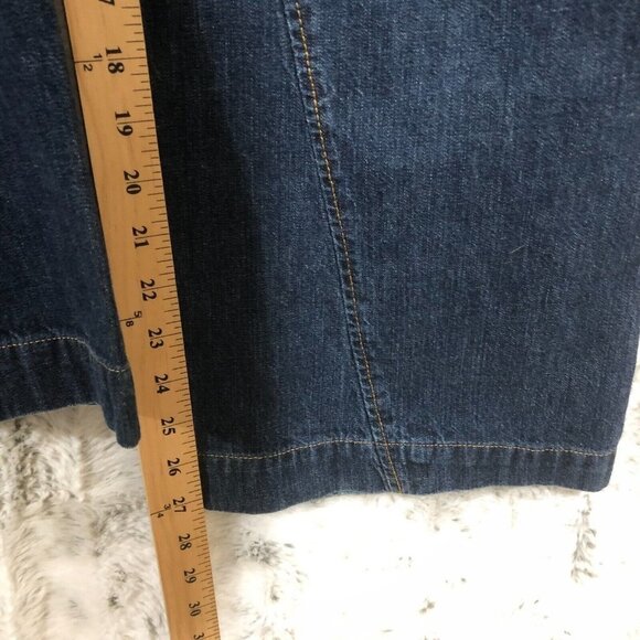 Old Navy Jeans Mid Rise Flare Jeans Womens 12 - Picture 10 of 11